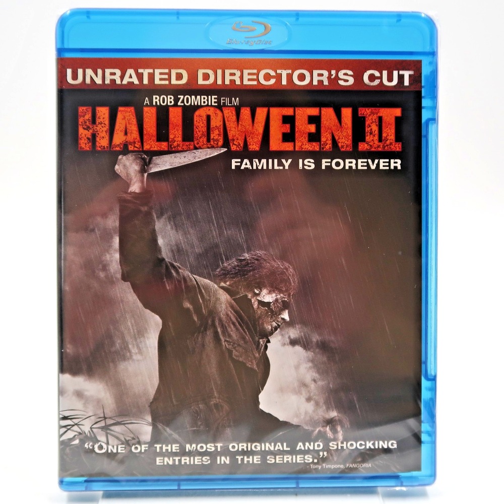 Halloween II (Blu-Ray, 2009) Unrated Director's Cut - Rob Zombie